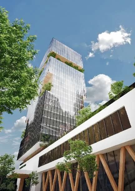 Vertikalni kadar tornja City Green Tower