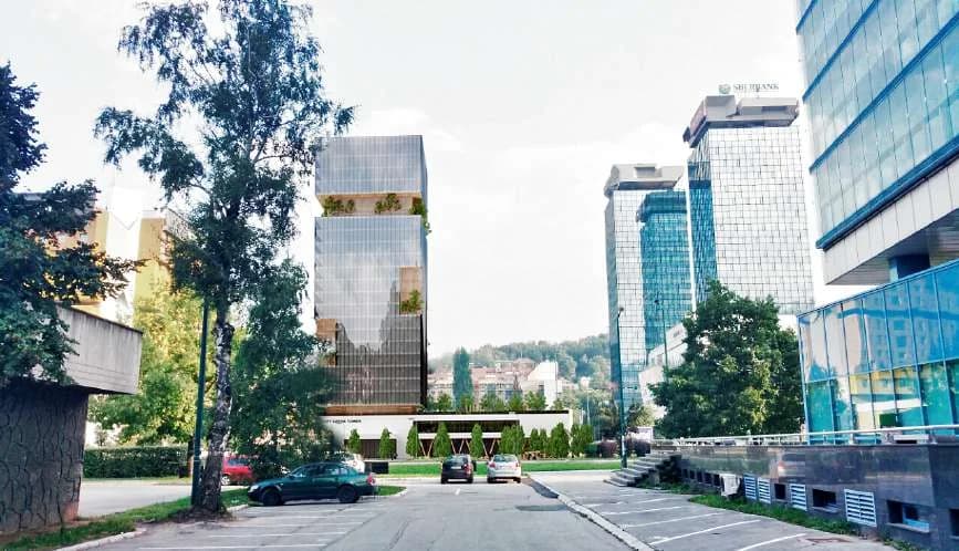 Parter i podij projekta City Green Tower