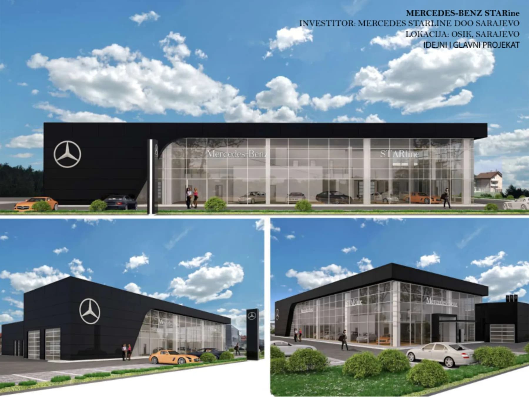 Mercedes-Benz Starline project board